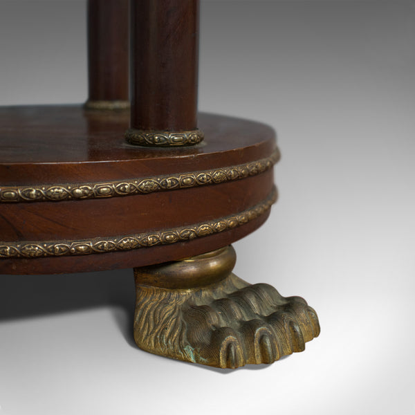Antique Dumb Waiter, English, Victorian, Mahogany, Tiered, Empire, Circa 1880 - London Fine Antiques