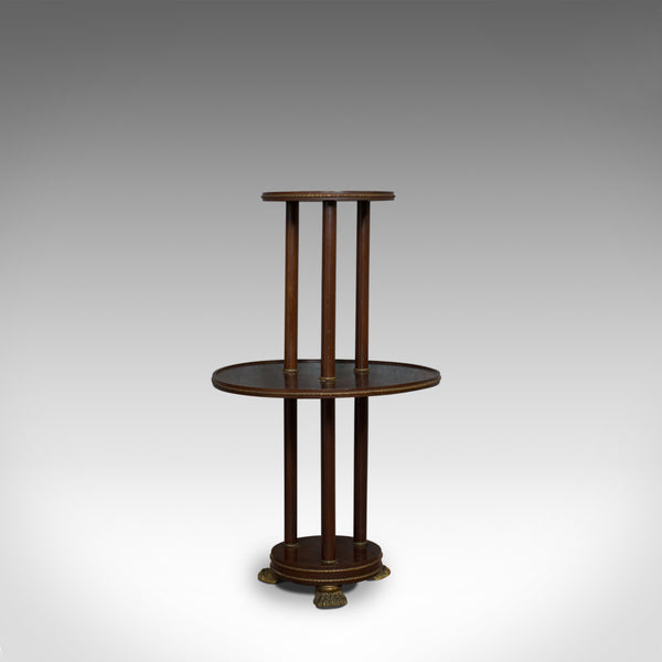 Antique Dumb Waiter, English, Victorian, Mahogany, Tiered, Empire, Circa 1880 - London Fine Antiques