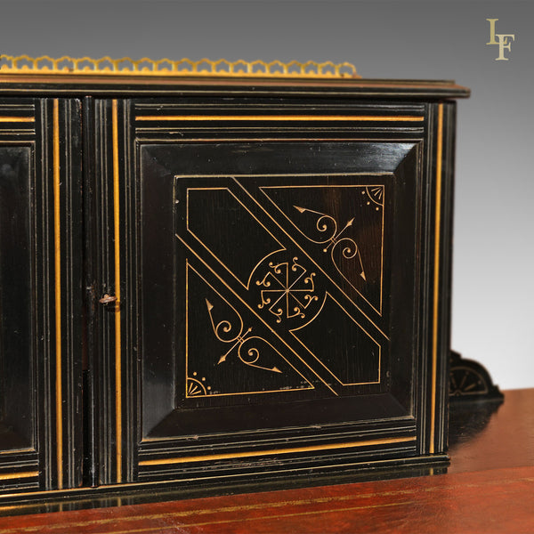 Aesthetic Movement Antique Bonheur du Jour, c.1880 - London Fine Antiques