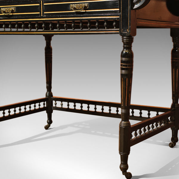 Aesthetic Movement Antique Bonheur du Jour, c.1880 - London Fine Antiques