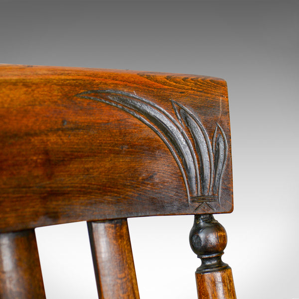 Antique Elbow Chair, Edwardian, Country Kitchen, Windsor Armchair, Circa 1910 - London Fine Antiques
