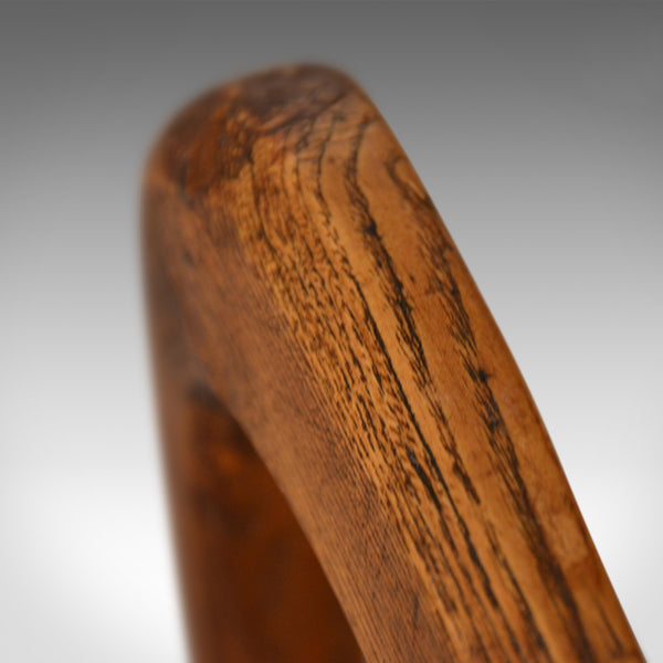 Antique Elbow Chair Large, Oak Ash Elm, Study Desk, Georgian Armchair Circa 1800 - London Fine Antiques