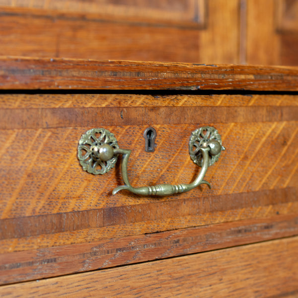 Antique Estate Cabinet, English, Victorian, Oak, Press Cupboard, Circa 1890 - London Fine Antiques