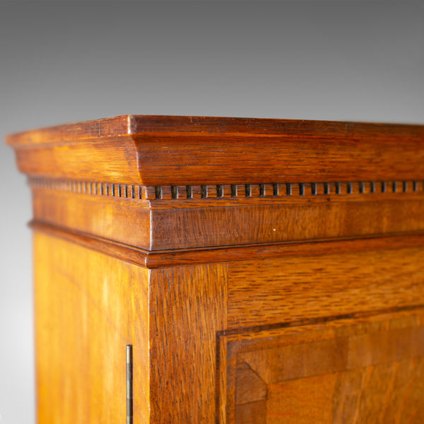 Antique Estate Cabinet, English, Victorian, Oak, Press Cupboard, Circa 1890 - London Fine Antiques