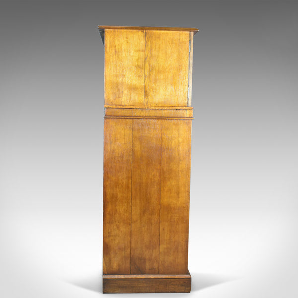Large Antique Estate Manager's Cupboard, Oak, English, Victorian, Cabinet c.1880 - London Fine Antiques