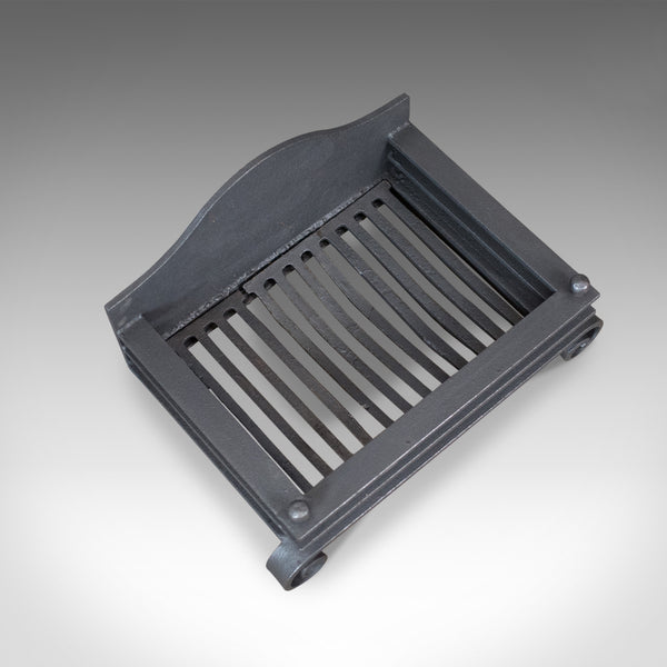 Antique Fire Basket, English, Edwardian, Grate, Iron, Circa 1910 - London Fine Antiques
