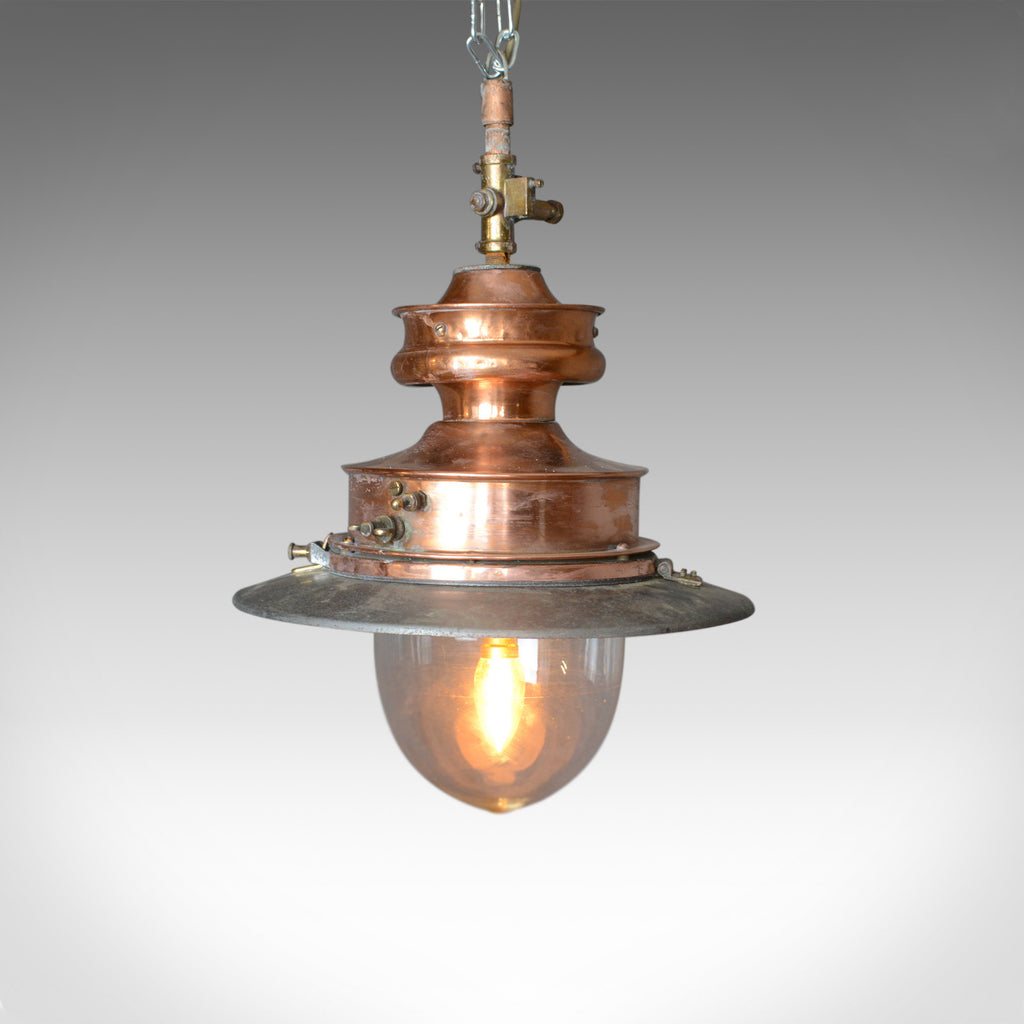 Antique Gas Lamp, Converted For Modern Home, English, 19th Century, Circa 1880 - London Fine Antiques