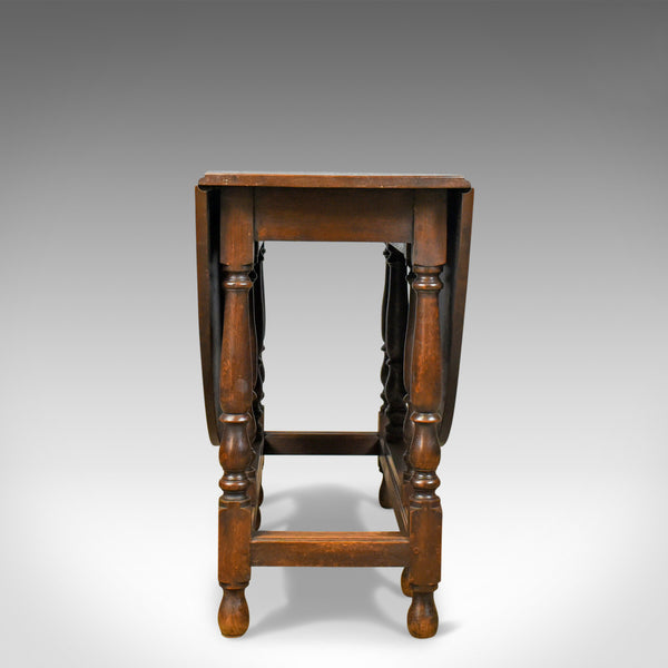 Antique Gate Leg Table, Edwardian, English, Oak, Country Kitchen, Circa 1910 - London Fine Antiques