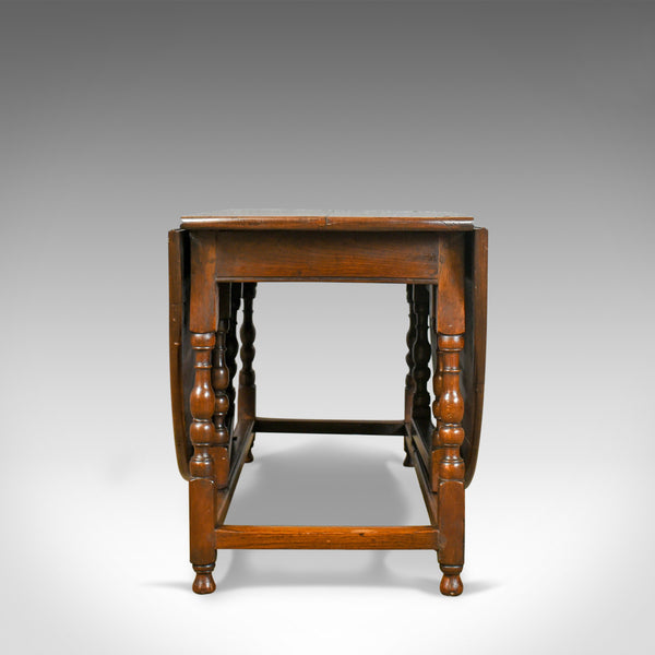 Large Antique Gateleg Table, Georgian, Country Kitchen, Dining, Circa 1800 - London Fine Antiques