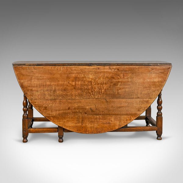 Large Antique Gateleg Table, Georgian, Country Kitchen, Dining, Circa 1800 - London Fine Antiques