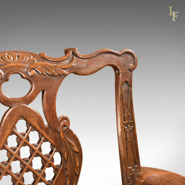 George III Elbow Chair, in the manner of Robert Manwaring - London Fine Antiques