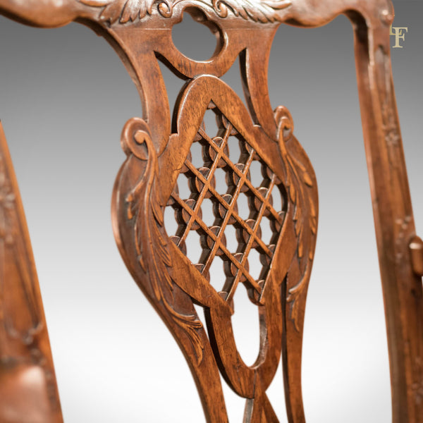 George III Elbow Chair, in the manner of Robert Manwaring - London Fine Antiques