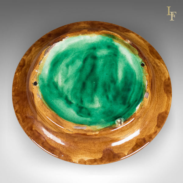 Interpretation of George Jones Majolica Cheese Keeper, "Fence And Vine" - London Fine Antiques