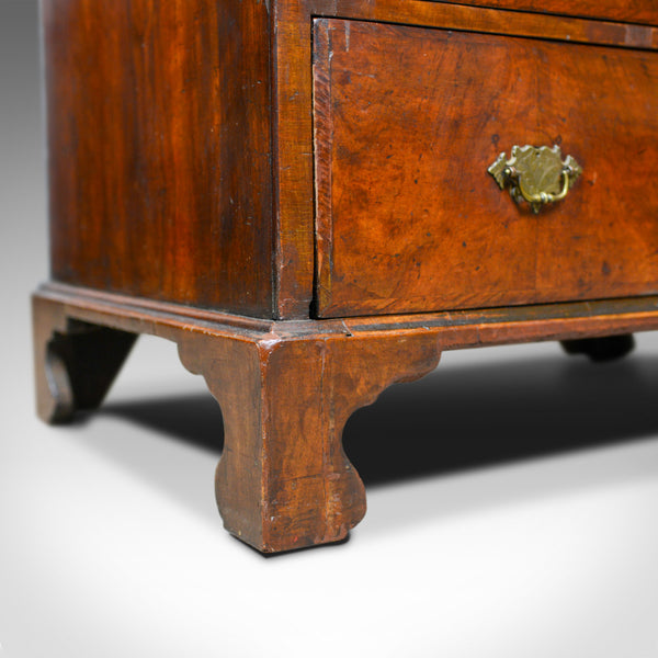 Antique Georgian Chest of Drawers, English, Walnut, 18th Century, Circa 1750 - London Fine Antiques