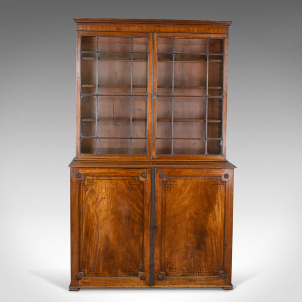 Antique Glazed Bookcase, English, Georgian, Display Cabinet, Mahogany Circa 1780 - London Fine Antiques