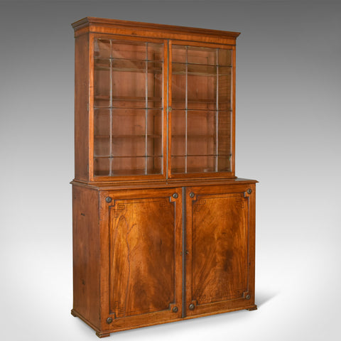 Antique Glazed Bookcase, English, Georgian, Display Cabinet, Mahogany Circa 1780 - London Fine Antiques