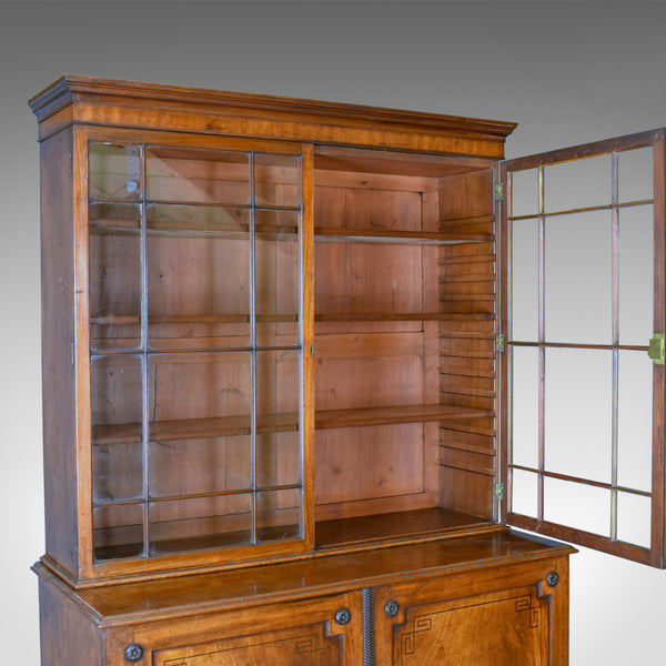 Antique Glazed Bookcase, English, Georgian, Display Cabinet, Mahogany Circa 1780 - London Fine Antiques