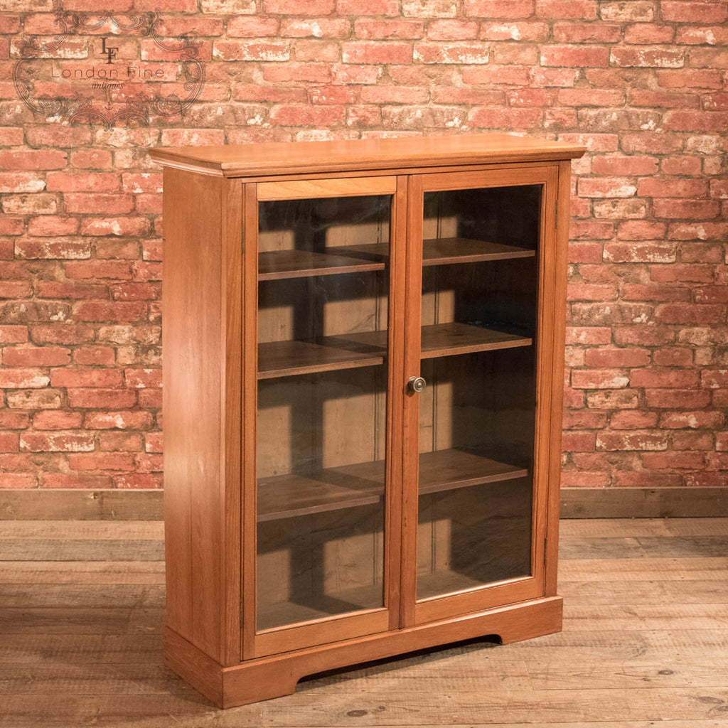 Victorian Glazed Bookcase Cabinet, c.1900 - London Fine Antiques