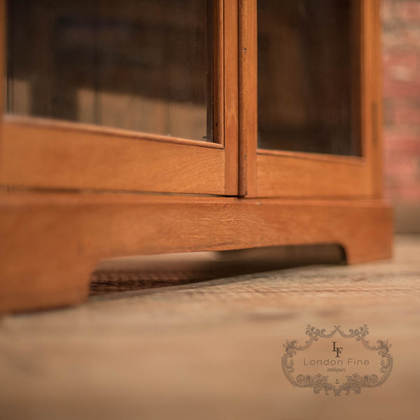 Victorian Glazed Bookcase Cabinet, c.1900 - London Fine Antiques