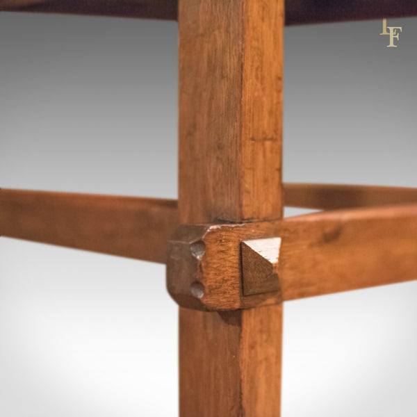 Arts & Crafts English Oak Chair, c.1900 - London Fine Antiques