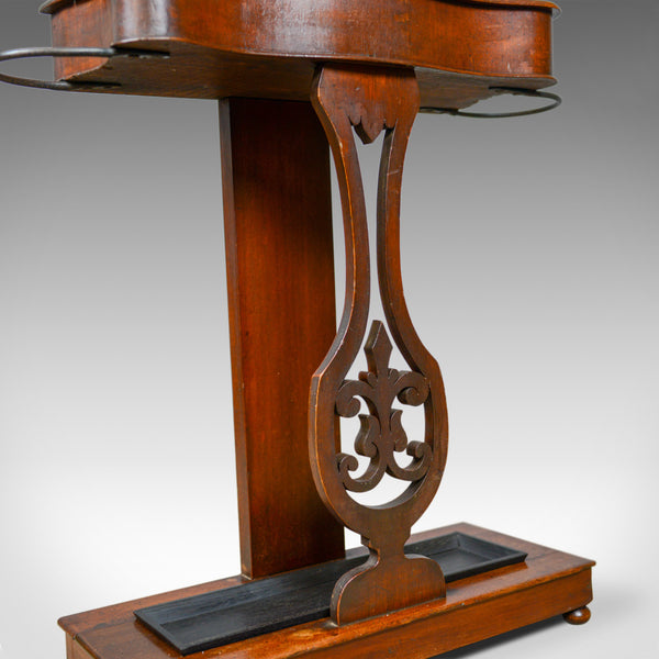 Antique Hall Stand, Edwardian, Mahogany, Tree, Hat, Coat, Umbrella, Circa 1910 - London Fine Antiques