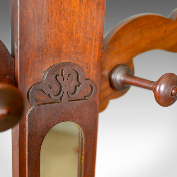 Antique Hall Stand, Edwardian, Mahogany, Tree, Hat, Coat, Umbrella, Circa 1910 - London Fine Antiques