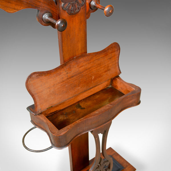 Antique Hall Stand, Edwardian, Mahogany, Tree, Hat, Coat, Umbrella, Circa 1910 - London Fine Antiques