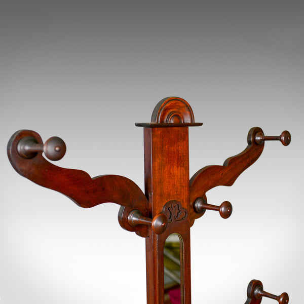 Antique Hall Stand, Edwardian, Mahogany, Tree, Hat, Coat, Umbrella, Circa 1910 - London Fine Antiques