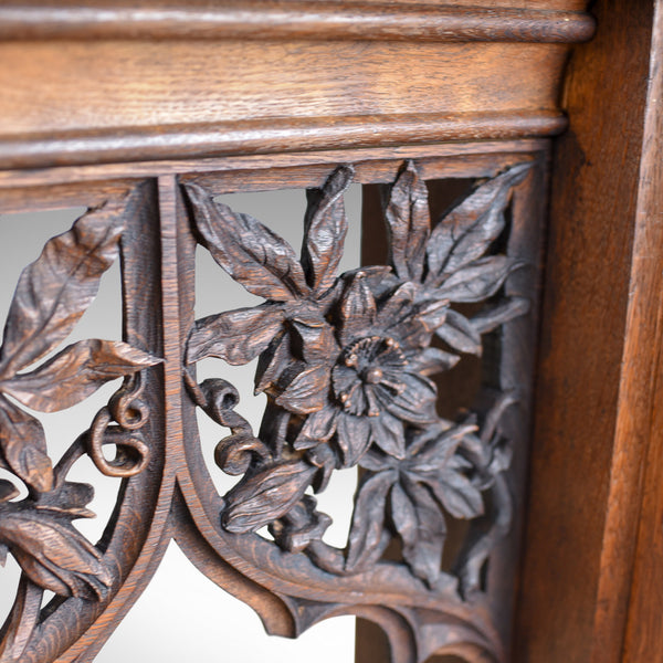 Antique Lectern, Carved, English, Oak, Stand, Ecclesiastical Gothic, Pugin c1880 - London Fine Antiques