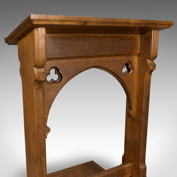 Antique Lectern, Oak, Prayer, Book, Music Stand, Scottish, Gothic Circa 1880 - London Fine Antiques