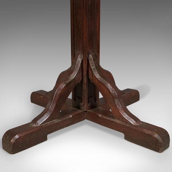 Antique Lectern in Pitch Pine, English Book Rest Circa 1900 - London Fine Antiques