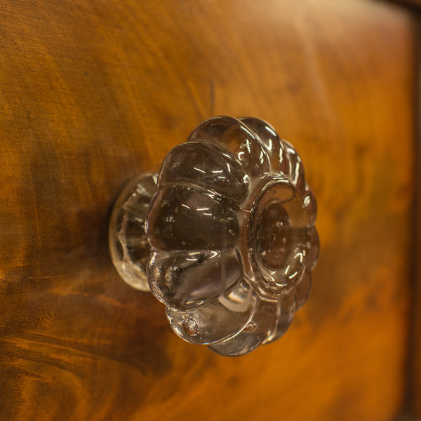 Antique Linen Press, Victorian, Housekeeper's Cupboard, Flame Mahogany, c.1860 - London Fine Antiques