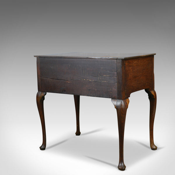 Antique Lowboy, English, Georgian, Oak, Side Table, 18th Century Circa 1780 - London Fine Antiques