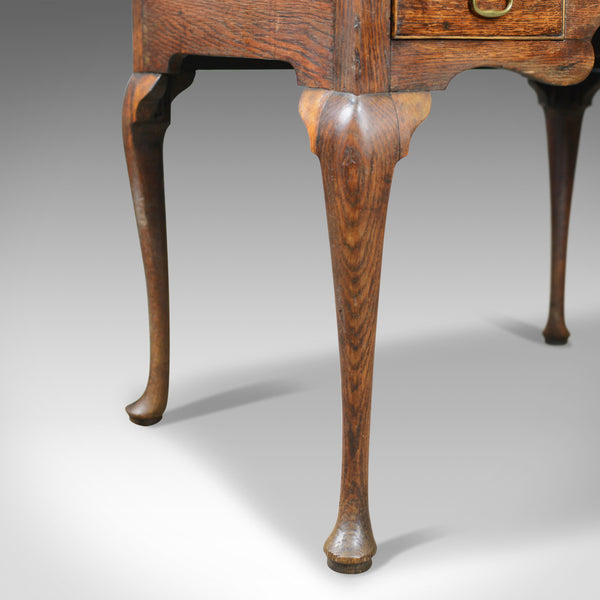Antique Lowboy, English, Georgian, Oak, Side Table, 18th Century Circa 1780 - London Fine Antiques