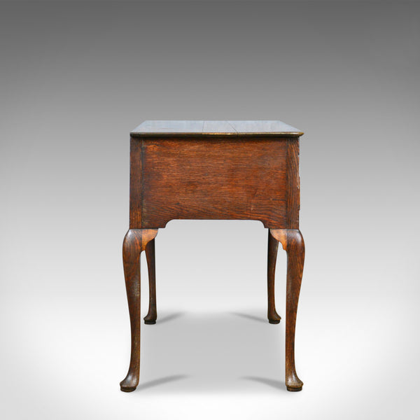 Antique Lowboy, English, Georgian, Oak, Side Table, 18th Century Circa 1780 - London Fine Antiques