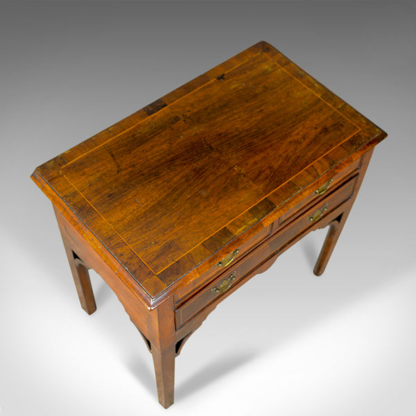 Antique Lowboy, English, Georgian, Walnut, Side Table, Early C19th, Circa 1800 - London Fine Antiques