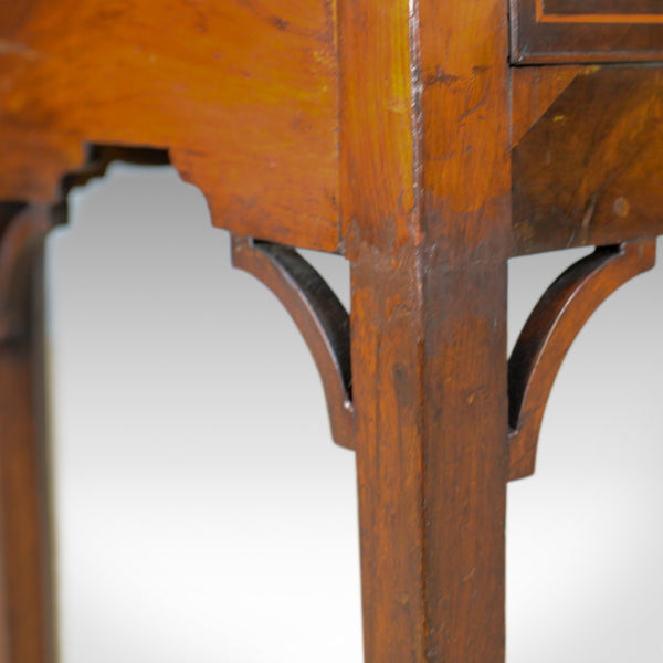 Antique Lowboy, English, Georgian, Walnut, Side Table, Early C19th, Circa 1800 - London Fine Antiques