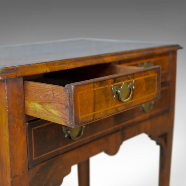 Antique Lowboy, English, Georgian, Walnut, Side Table, Early C19th, Circa 1800 - London Fine Antiques