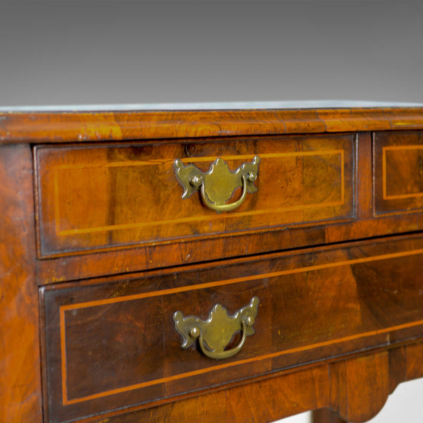 Antique Lowboy, English, Georgian, Walnut, Side Table, Early C19th, Circa 1800 - London Fine Antiques