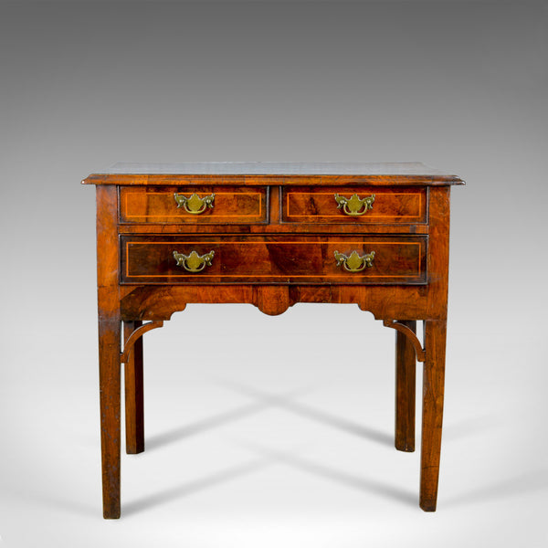 Antique Lowboy, English, Georgian, Walnut, Side Table, Early C19th, Circa 1800 - London Fine Antiques