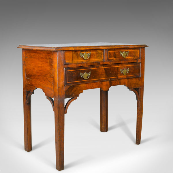 Antique Lowboy, English, Georgian, Walnut, Side Table, Early C19th, Circa 1800 - London Fine Antiques