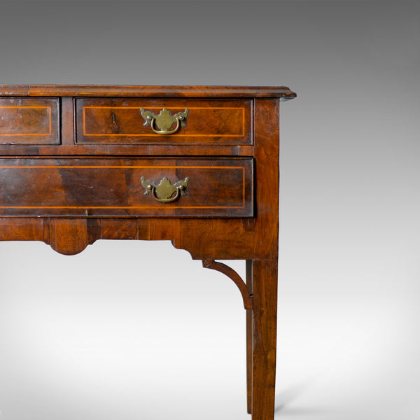 Antique Lowboy, English, Georgian, Walnut, Side Table, Early C19th, Circa 1800 - London Fine Antiques