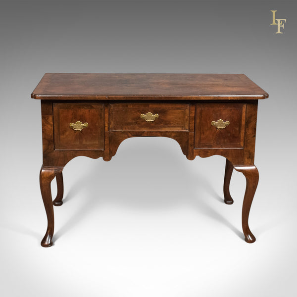 Antique Lowboy, English, Late Georgian, Walnut, Desk, Table c.1800 - London Fine Antiques