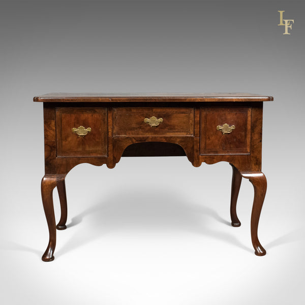 Antique Lowboy, English, Late Georgian, Walnut, Desk, Table c.1800 - London Fine Antiques