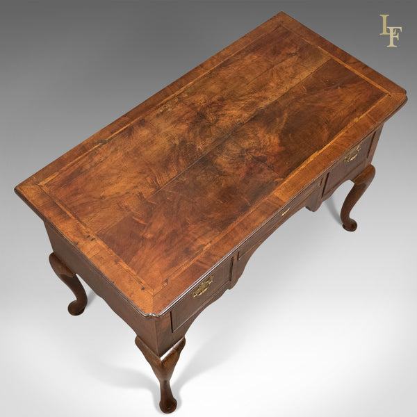 Antique Lowboy, English, Late Georgian, Walnut, Desk, Table c.1800 - London Fine Antiques