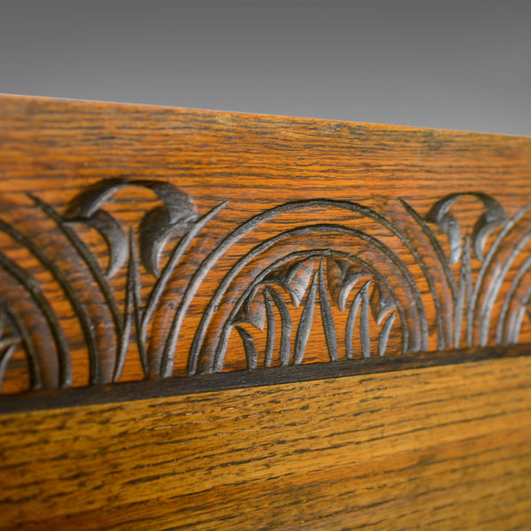 Antique Monk's Bench, Metamorphic Table, Chair, English Oak, C18th and Later - London Fine Antiques