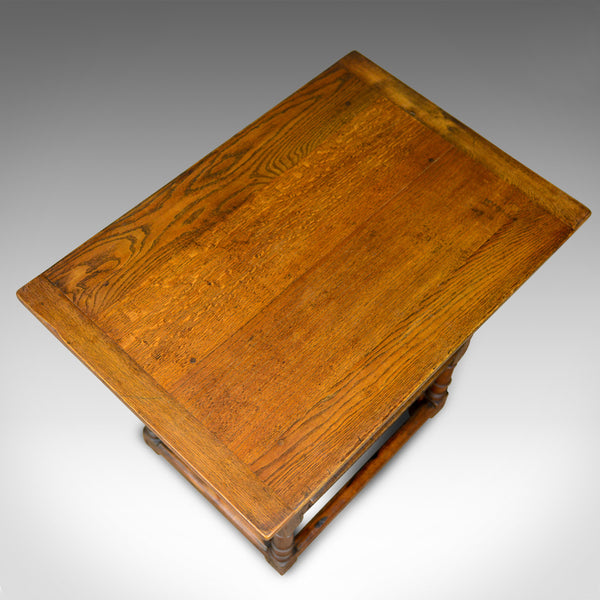 Antique Monk's Bench, Metamorphic Table, Chair, English Oak, C18th and Later - London Fine Antiques