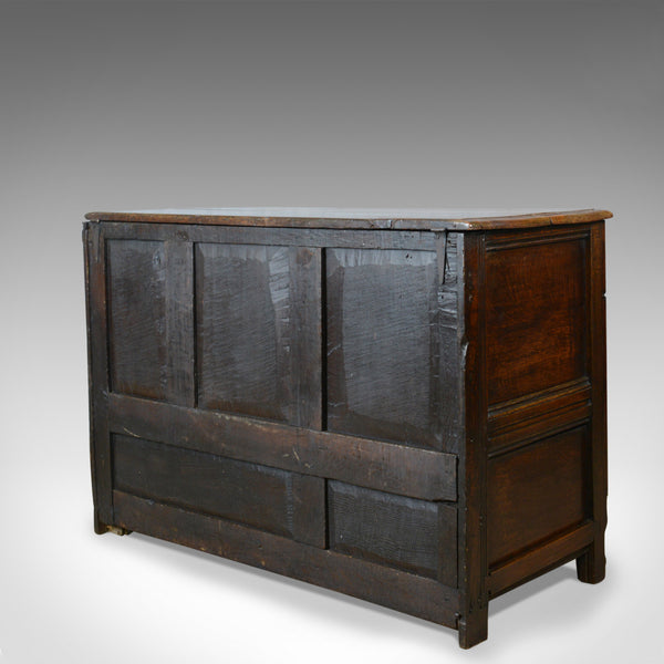 Antique Mule Chest, English, Oak, Trunk, 18th Century, Circa 1700 - London Fine Antiques