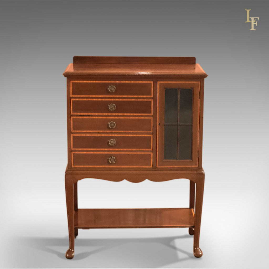 Edwardian Antique Music Cabinet, Lidstone London c.1910 – London