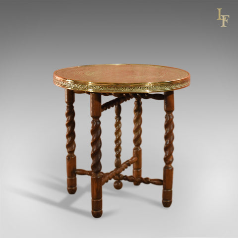 Early C20th Brass Coffee Table, c.1930 - London Fine Antiques